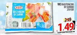 Il Genio Supermercato Vici bastoncini di surimi offerta