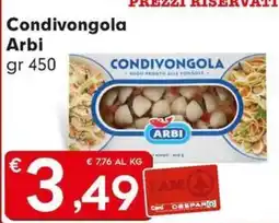 Eurospar Condìvongola Arbi offerta
