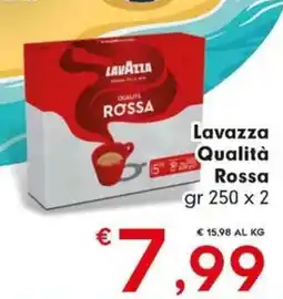 Eurospar Lavazza Qualità Rossa offerta
