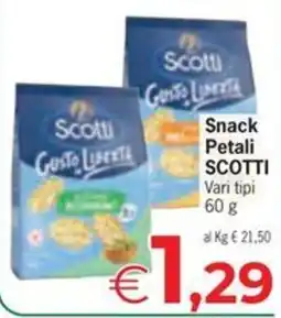 Despar Snack Petali SCOTTI offerta
