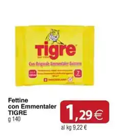 Docks Cash&Carry Fettine con Emmentaler Tigre offerta