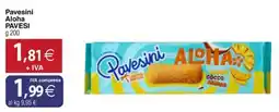 Docks Cash&Carry Pavesini Aloha offerta