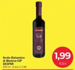 Despar Aceto Balsamico di Modena IGP DESPAR offerta