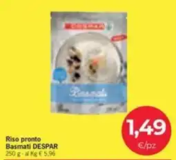 Despar Riso pronto Basmati DESPAR offerta