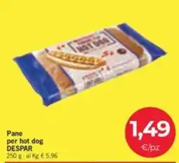 Despar Pane per hot dog DESPAR offerta