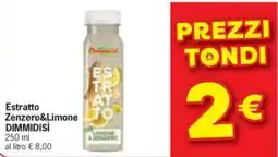 Despar Estratto Zenzero&Limone DIMMIDISI offerta
