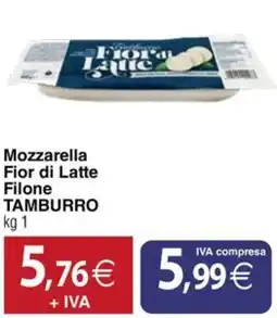 Docks Cash&Carry Mozzarella Fior di Latte Filone Tamburro offerta