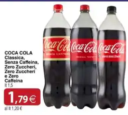 Docks Cash&Carry Coca Cola Classica, Senza Caffeina, Zero Zuccheri, Zero Zuccheri e Zero Caffeina offerta