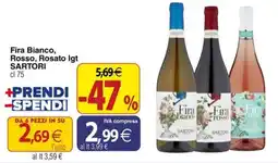 Docks Cash&Carry Fira Bianco, Rosso, Rosato Igt SARTORI offerta