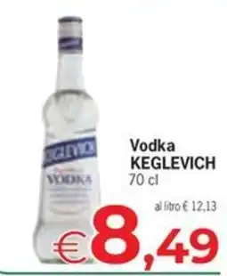 Despar Vodka Keglevich offerta