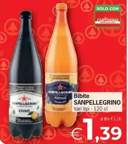 Despar Bibite Sanpellegrino offerta