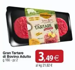 Docks Cash&Carry Gran Tartare di Bovino Adulto offerta
