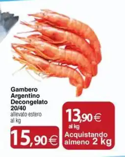 Docks Cash&Carry Gambero Argentino offerta