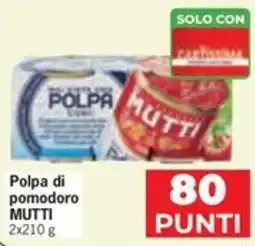 Despar Polpa di pomodoro Mutti offerta