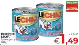 Despar Bocconcini LECHAT Tonno e pesce offerta