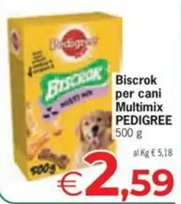 Despar Biscrok per cani Multimix PEDIGREE offerta
