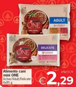 Despar Alimento cani mini ONE offerta
