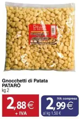 Docks Cash&Carry Gnocchetti di Patata Patarò offerta