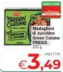 Despar Medaglioni di zucchine Green Cuisine offerta