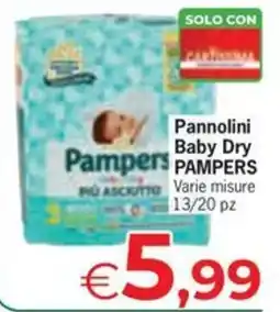 Despar Pannolini Baby Dry Pampers offerta
