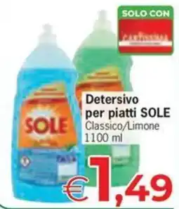 Despar Detersivo per piatti SOLE offerta