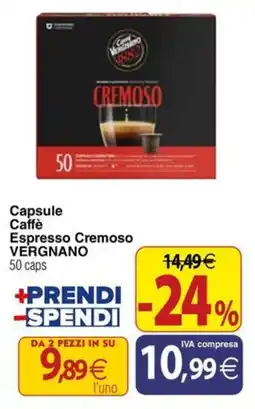 Docks Cash&Carry Caffè Espresso Cremoso Vergnano offerta