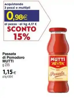 Docks Cash&Carry Passata di Pomodoro MUTTI offerta