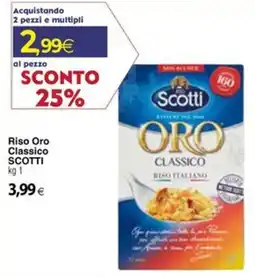 Docks Cash&Carry Riso Oro Classico Scotti offerta