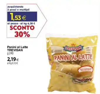 Docks Cash&Carry Panini al Latte Trevisan offerta