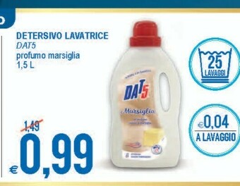 MD Discount Dat5 detersivo lavatrice offerta