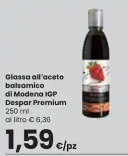 Despar Glassa all'aceto balsamico di Modena IGP Despar Premium offerta