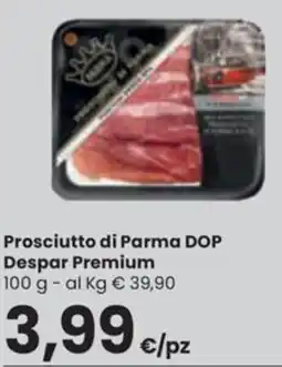 Despar Prosciutto di Parma DOP Despar Premium offerta