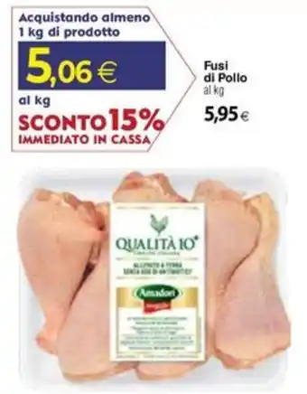 Docks Cash&Carry Fusi di Pollo Amadori offerta
