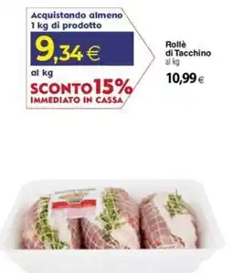 Docks Cash&Carry Rollè di Tacchino offerta