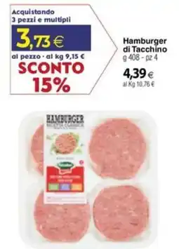 Docks Cash&Carry Hamburger di Tacchino offerta