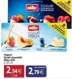 Docks Cash&Carry Yogurt Gusti Assortiti MULLER offerta
