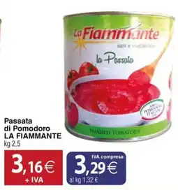 Docks Cash&Carry Passata di Pomodoro LA FIAMMANTE offerta