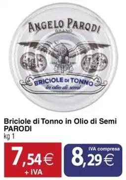 Docks Cash&Carry Briciole di Tonno in Olio di Semi PARODI offerta