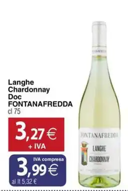 Docks Cash&Carry Langhe Chardonnay Doc Fontanafredda offerta