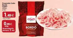 Docks Cash&Carry Prosciutto Cotto Bordò Coati offerta