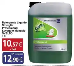 Docks Cash&Carry Detergente Liquido Stoviglie Professional Svelto offerta