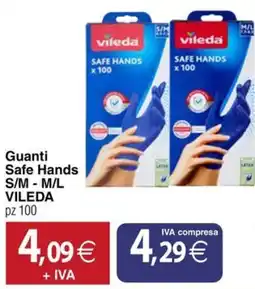 Docks Cash&Carry Guanti Safe Hands VILEDA offerta