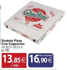 Docks Cash&Carry Scatola Pizza Con Coperchio offerta