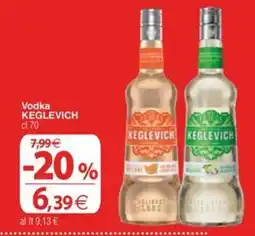 Docks Cash&Carry Vodka Keglevich offerta