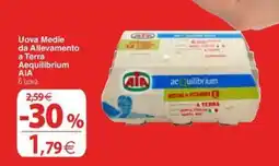 Docks Cash&Carry Uova Medie da Allevamento a Terra AeQuilibrium AIA offerta