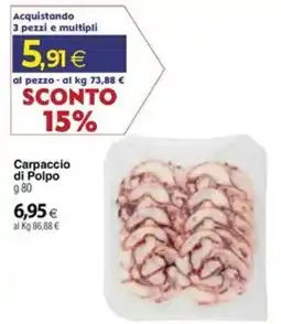 Docks Cash&Carry Carpaccio di Polpo offerta