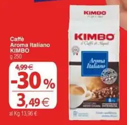 Docks Cash&Carry Caffè Aroma Italiano Kimbo offerta