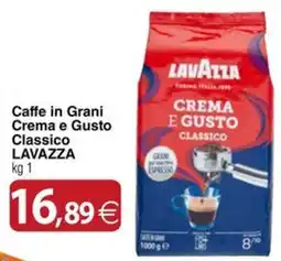 Docks Cash&Carry Caffè in Grani Crema e Gusto Classico Lavazza offerta