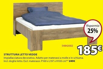 JYSK Struttura letto vedde offerta