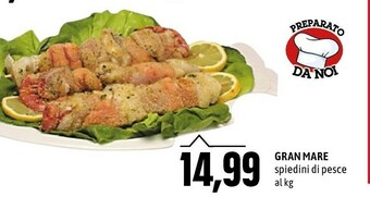Emi Supermercati Spiedini di pesce offerta